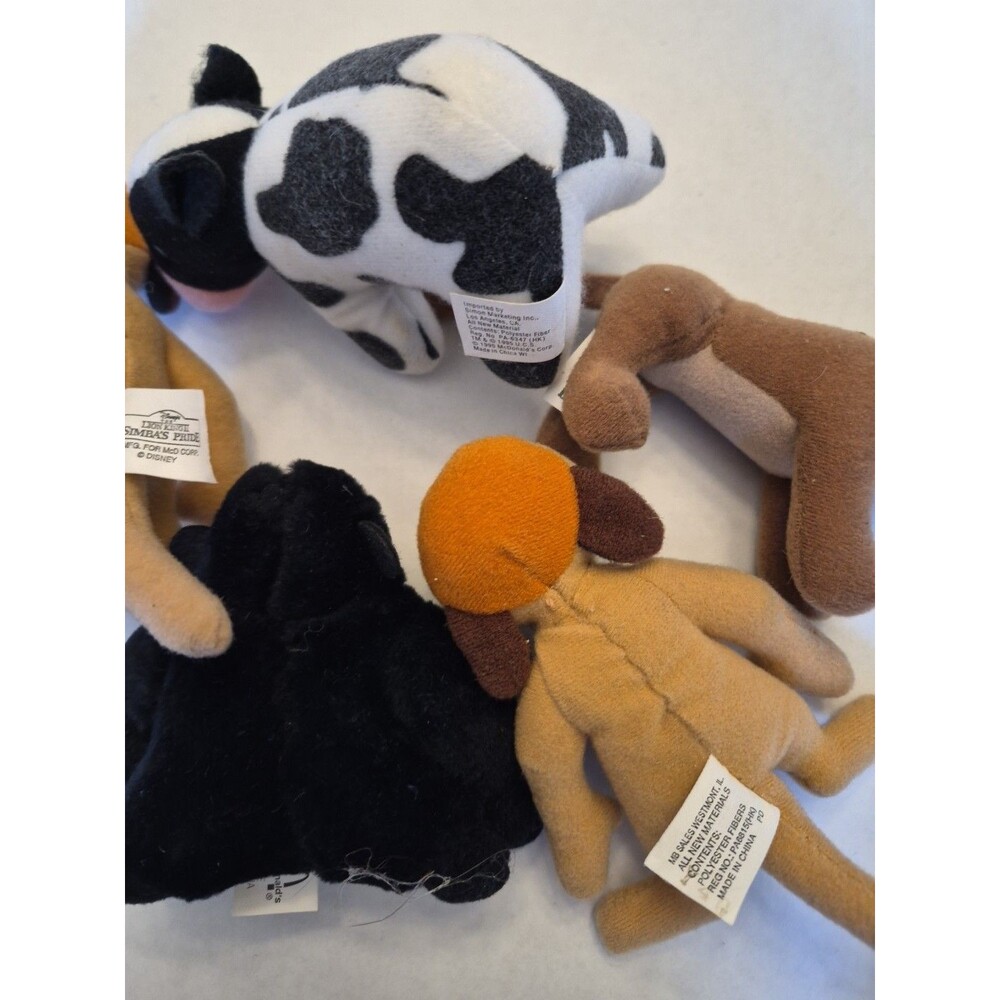 Vintage 1998 McDonald's Disney Lion King 2 Simba's Pride Plush Toys Lot of 5 - Picture 5 of 9